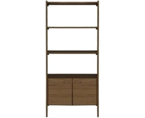 Laura Ashley Hazlemere Walnut 2 Door Single Bookcase Taking inspiration from the iconic furniture designs of the mid 20th cen