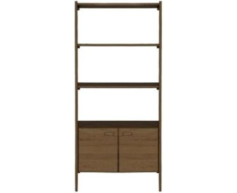 Laura Ashley Hazlemere Walnut 2 Door Single Bookcase Taking inspiration from the iconic furniture designs of the mid 20th cen