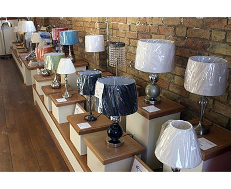 A Pair of Olivia Silver Ceramic Table Lamp Ceramic Bases And Complemented By Its Elegant Shape And Silver Finishes To Give It
