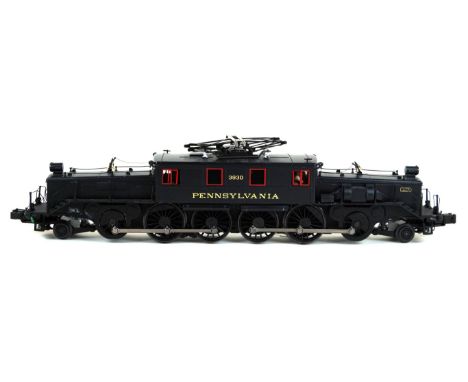 A boxed MTH L-5 electric engine 'Pennsylvanian' 
with proto-sound 2.0, with single pentagraph, no.20-5543-1. (illustrated)