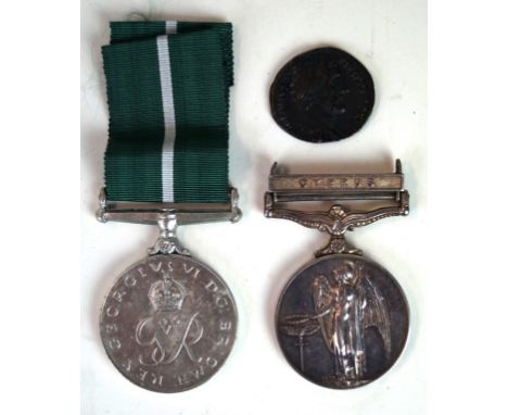 A Queen Elizabeth II general service medal with Cyprus bar
Awarded to 23329854 Gunner R. W. Jackson of the Royal Artillery, a