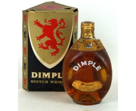 1 bottle Haig Dimple Deluxe Scotch Whisky from mid -1950's
