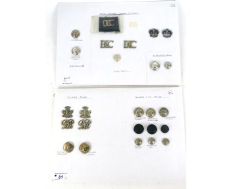 A collection of Dundee Police Badges, late 19th/early 20th Century 
To include two badges DP Script (rare, Ref JCG page 60), 