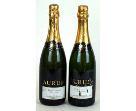 2 bottles Pierre Jourdan Haute Cabriere Cap Classique "Pure Gold" Aurum
(each of these rare bottles of classic S. African Spa