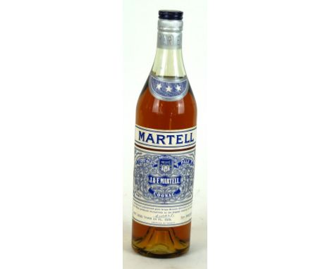 1 bottle Cognac Martell *** Very Old Pale 1960's Screw Cap
