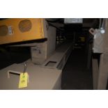 Carter Motorized Belt Conveyor, Approx. 30 ft. Length, 230/460 Volt Motor, RIGGING FEE: $1,500