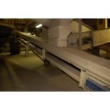 LMC/Carter Motorized Belt Conveyor 25 ft. Length, 230/460 Volt Motor, RIGGING FEE: $750