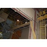 Motorized Belt Conveyor, Approx. 30 ft. Length x 24 in. Wide Belt, 230/460 V., RIGGING FEE: $2,000