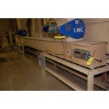 LMC Motorized Belt Conveyor, 25 ft. Length, 230/460 Volt, Note: Supports Lots, RIGGING FEE: $2,000