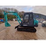 KOBELCO 60-C EXCAVATOR C.W 1 BUCKET 2013 (SOLD TO SETTLE A DEBT)