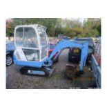 JCB 8015 MINI DIGGER C.W 3 BUCKETS SHOWING 3300HRS