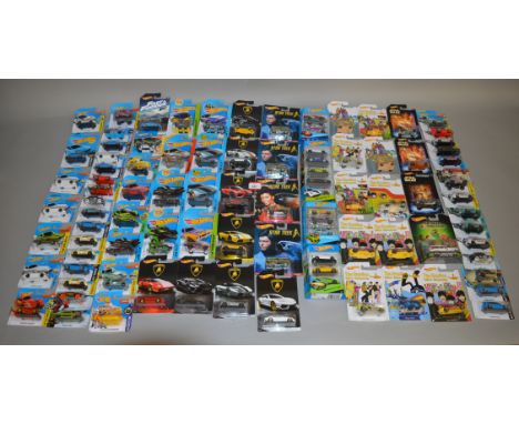 A good quantity of Mattel Hot Wheels, including Beatles and Star Trek models. All boxed/carded, overall appear E.