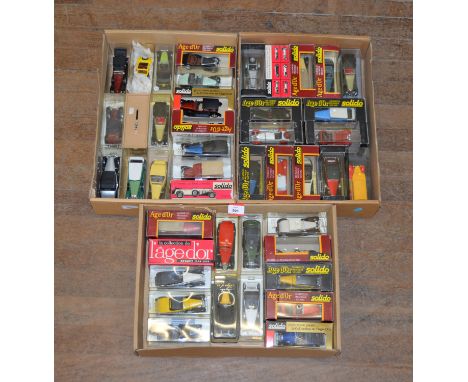 45 x Solido diecast models. Boxed and overall appear G.