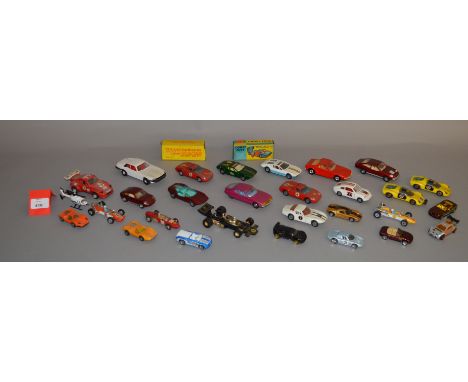 A quantity of unboxed diecast models mainly by Corgi, although does includes some miniature models by Matchbox and Hot Wheels