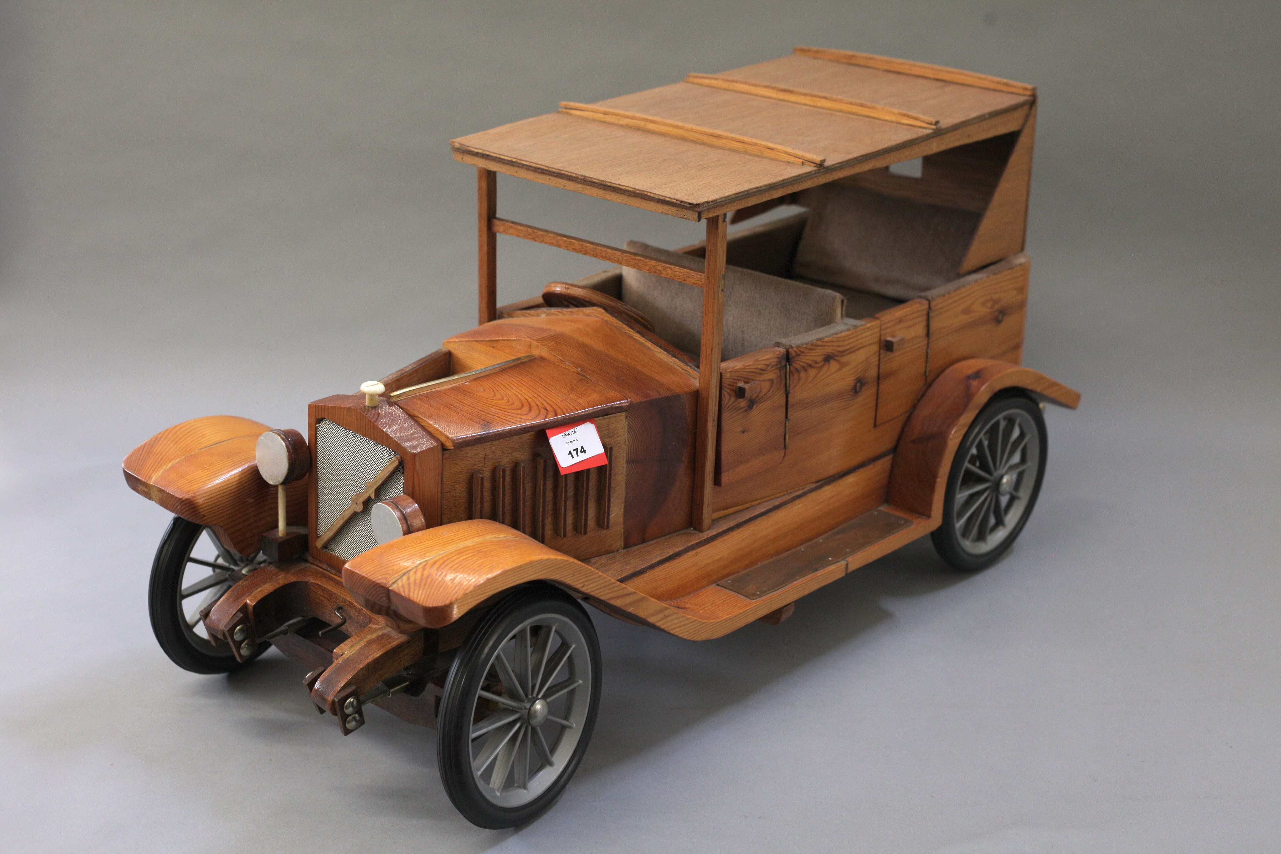 Antique Hand Made Wooden Model Cars - Antique Cars Blog