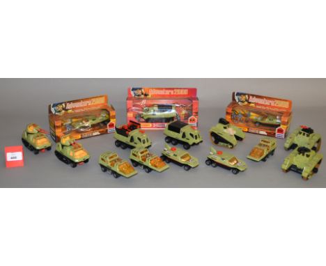 Three boxed Matchbox diecast King Size models from their 'Adventure 2000' range, 2 x K-2002 Flight Hunter and K-2004 Rocket S