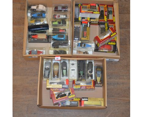 41 x Solido diecast models. Boxed, overall appear G.