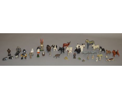 An interesting selection of hollowcast figures, to include: Pixyland Wilfred (from Pip, Squeak and Wilfred); Britains Cadbury