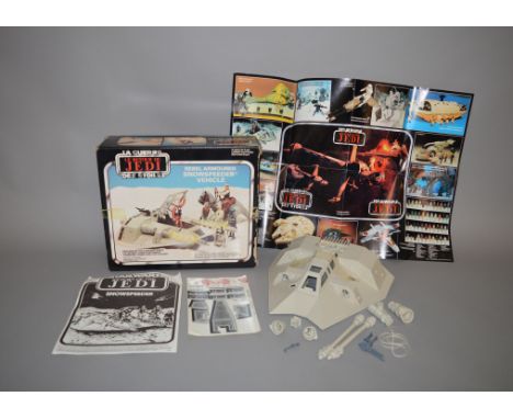 Palitoy Star Wars Return of the Jedi Rebel Armoured Snowspeeder Vehicle. Snowspeeder is E and complete, with unused decal she