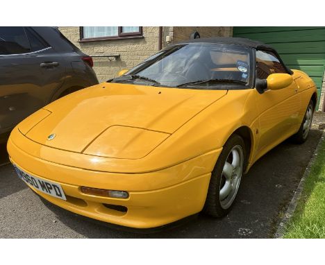 1995 Lotus Elan S2Registration number M960 MPDChassis number SCC100ZT1SHA26563Engine number 0238672Yellow with a black interi