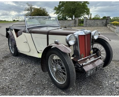 1938 MG TABeing sold without reserveRegistration number BWS 739Chassis number TA1849Engine number XPAG38347 Purchased by the 