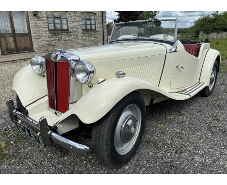 1950 MG TDBeing sold without reserveRegistration number GCA 678Chassis number TD0511Engine number RS4456Cream with a red inte