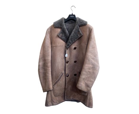 Two vintage sheepskin jackets, one men&rsquo;s by Nurseys (102 cm/ 40 inches) and one women&rsquo;s (s), plus an unworn pair 