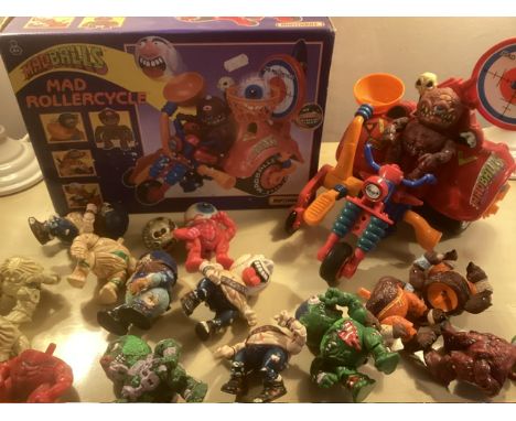 `Vintage &nbsp;Matchbox madballs motorcycle boxed 1986/7 vintage original&nbsp;set&nbsp;and large selection of Madball figure