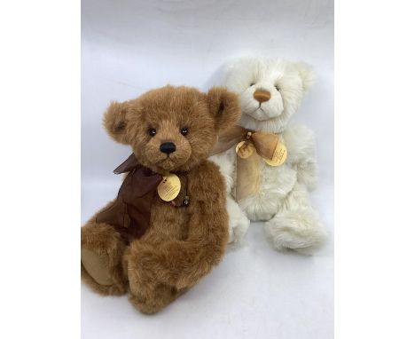 Charlie Bears teddy bears vintage toys ; to include 083828 Sarah and 083787 Metthew , with tags, as sold. (2)