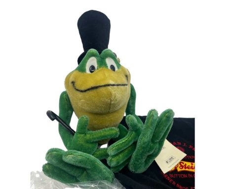 Vintage Steiff 665820 Warner Brothers exclusive Michigan J Frog still sealed within its original bag with original tag and $2