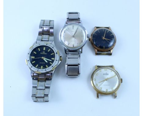 Various watches, all in need of some repair including Josmar, Smiths, Timex, Bulova Eccutron and a ladies' 18ct white gold co