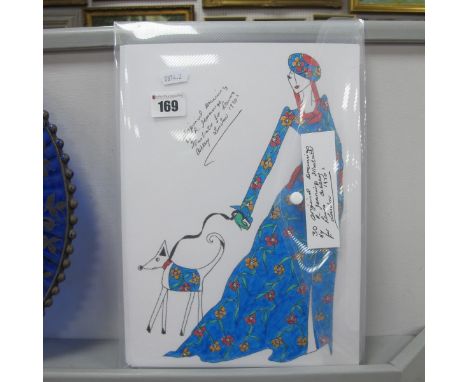 A Collection of Thirty Original Drawings by R. Jennings, illustrator for Laura Ashley, London, during the 1970's.
