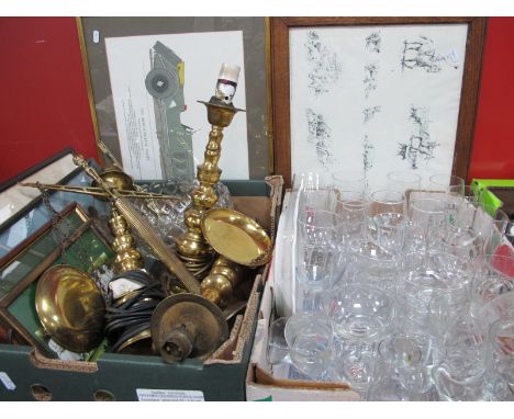 Scales, Lights, Pictures, Glassware, etc.