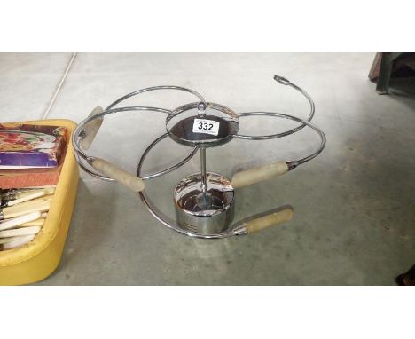 A retro ceiling light