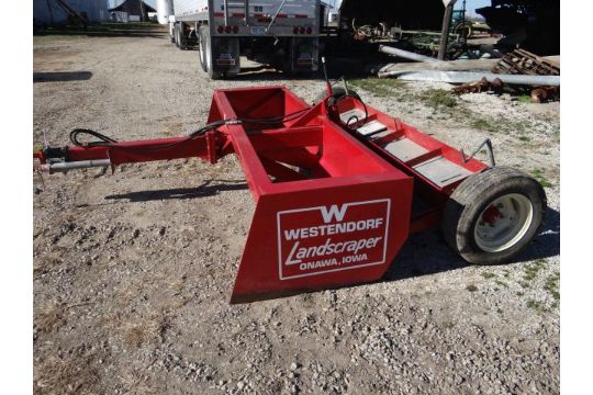 Westendorf 10 Box Blade Weight Box Hyd Lift 