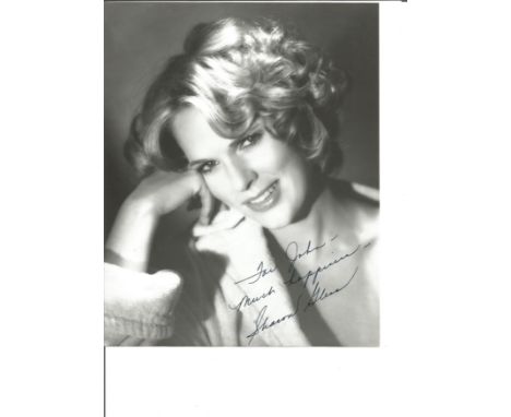 Sharon Gless signed 10x8 black and white photo. American actress, who is known for her television roles as Maggie Philbin on 