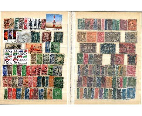 World and British commonwealth stamp collection in A5 stockbook. Includes France, Germany, India, GB and more. Good Condition