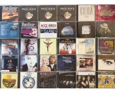 CDs - PROG/CLASSIC ROCK. Nice mix of 34 x CD albums. and 2 x singles. Artists/titles include Jethro Tull - Rock Island, Catfi