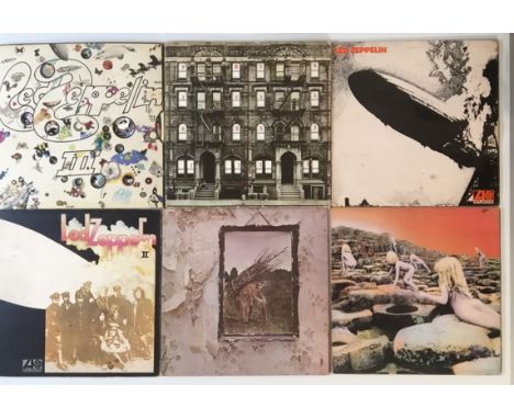 LED ZEPPELIN - UK PRESSING LPs. Classic pack of 6 x LPs from Led Zep LPs including original/early pressings. Titles are III (