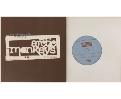 ARCTIC MONKEYS - FIVE MINUTES WITH ARCTIC MONKEYS 7" (ORIGINAL UK RELEASE - BANG BANG RECORDINGS BANGB71). The legendary debu