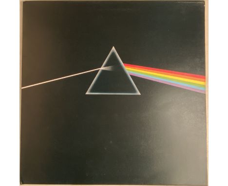 PINK FLOYD - THE DARK SIDE OF THE MOON - 1ST UK 'SOLID BLUE' PRESSING LP (SHVL 804). Lovely and clean 1st UK pressing of the 