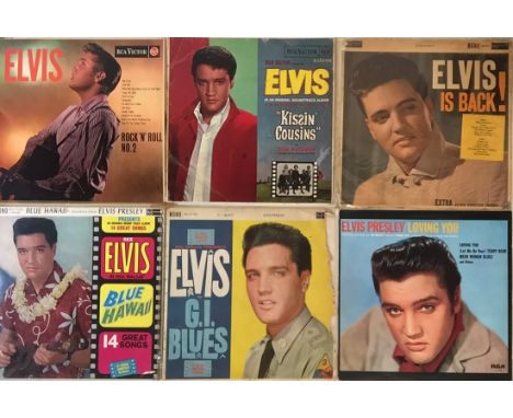 R&amp;R - LPs. Rip it up with this collection of around 48 x LPs. Artists/titles include Elvis Presley inc. Rock 'N' Roll No.