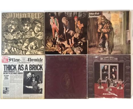 JETHRO TULL - LPs. Neat collection of 13 x LPs from Tull including original/early UK pressings. Titles are Stand Up (ILPS 910