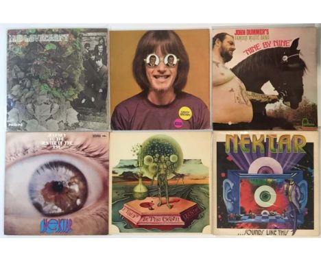 PROG/CLASSIC/PSYCH &amp; BLUES ROCK - LPs. More great titles with these 18 x LPs. Artists/titles include Nektar (x4) - Journe