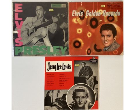 R&amp;R - UK PRESSING RARITIES. Brill pack of 3 x always hard to find UK pressing LPs. Titles are Elvis Presley - "Rock 'N' R