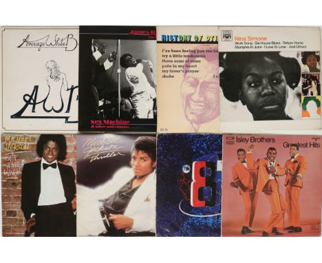 SOUL / FUNK / DISCO - LPs/12"/7". Shakin' collection of 54 x LPs, 16 x 12" and 8 x 7". Artists/titles include Prince, Nina Si