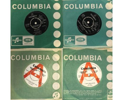 LITTLE FRANKIE - UK COLUMBIA 7". Superb clean pack of 4 x original UK Columbia 7" (2 x demos, 2 x stock) from 'Denise' Little