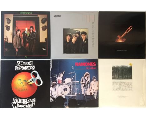 PUNK/NEW WAVE - LPs (WITH SOME 12"). Killer collection of around 31 x LPs (which includes some 12"). Artists/titles include J