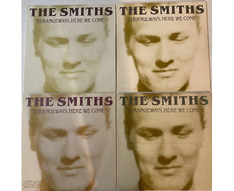 THE SMITHS - STRANGEWAYS, HERE WE COME - LP PRESSING VARIANT PACKAGE. One for the dedicated fan here with 4 x different press