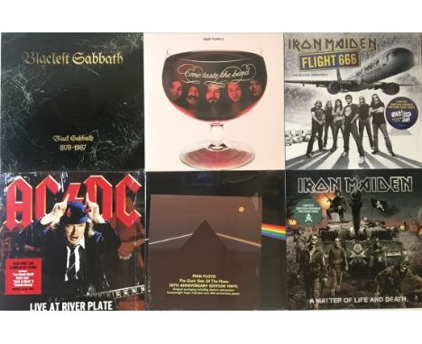 GUITAR HEROES' LPs (CLASSIC/HEAVY ROCK). Axe-tastic collection of 12 x LPs including high quality recent pressings. Artists/t